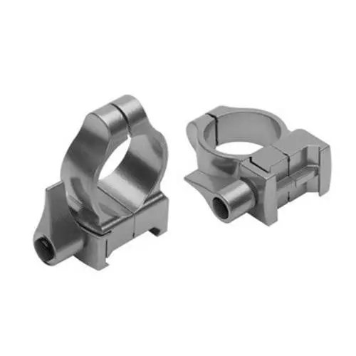 Z2 Alloy Quick-Detach Medium-Profile Scope Rings – Matte Silver Finish 1