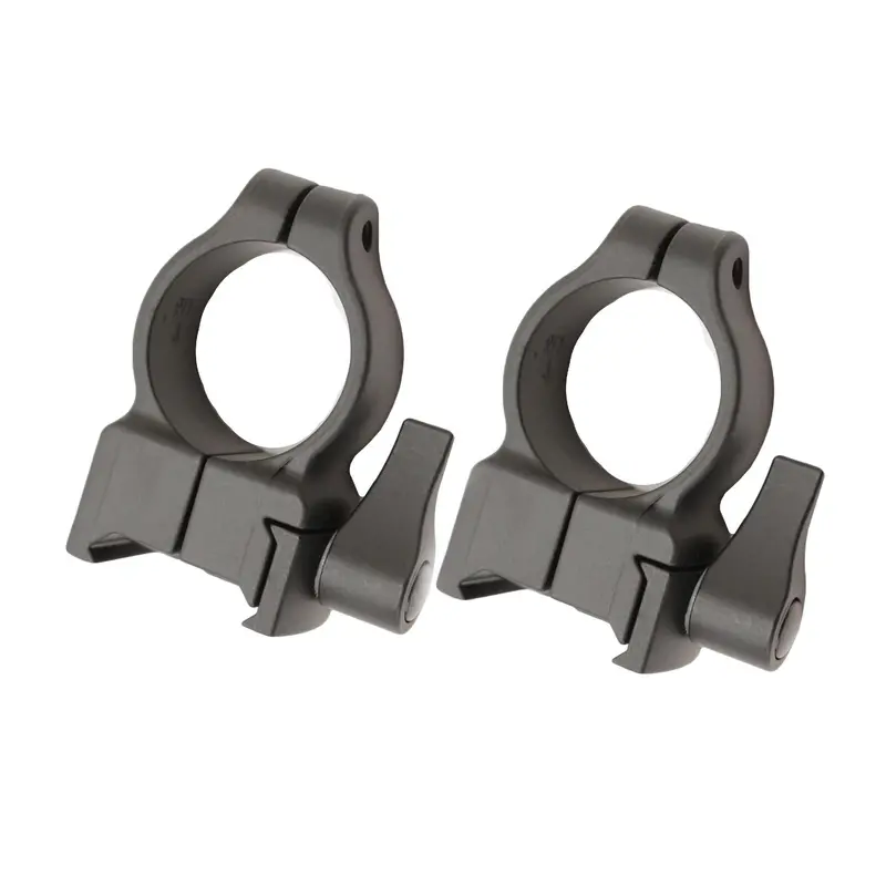 Z2 Alloy Quick-Disconnect High-Profile Scope Rings – Black Finish 1
