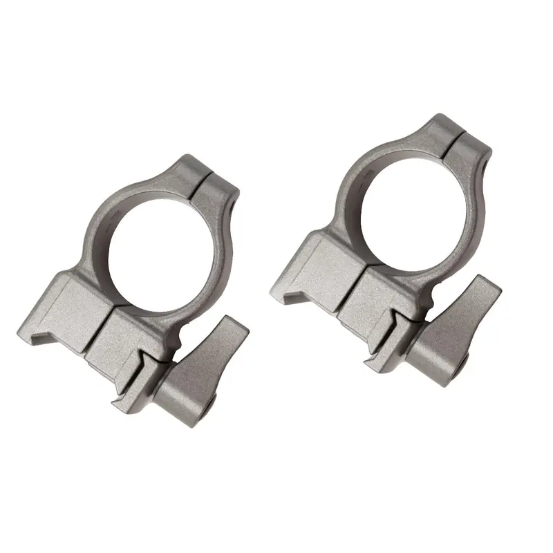Z2 Alloy Quick-Disconnect High-Profile Scope Rings – Silver Finish 1