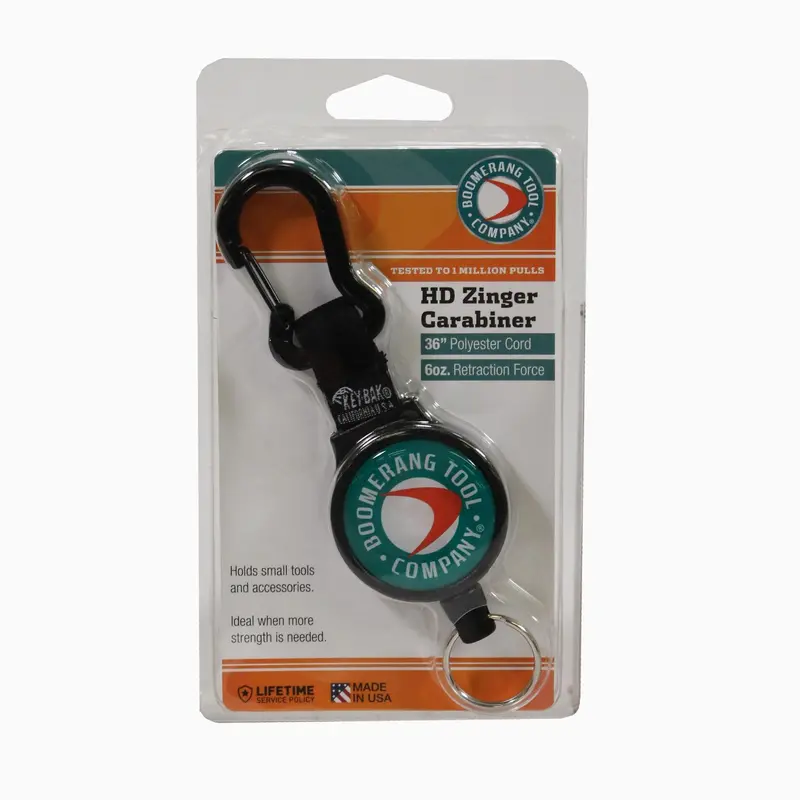 Zinger Hd Fishing Tool – Integrated Carabiner Clip 1