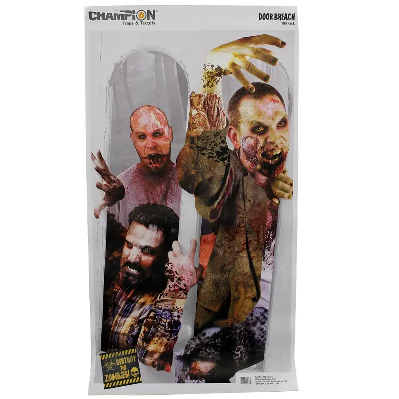 Zombie Target: Door Breach Training Target 1